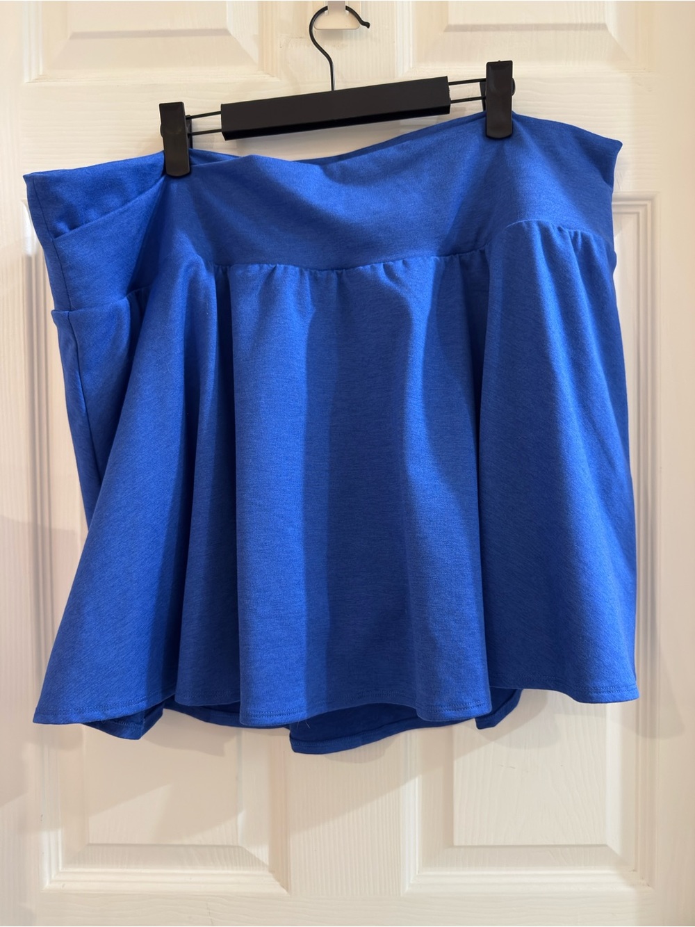 Royal Blue High-Waisted Skort Skirt